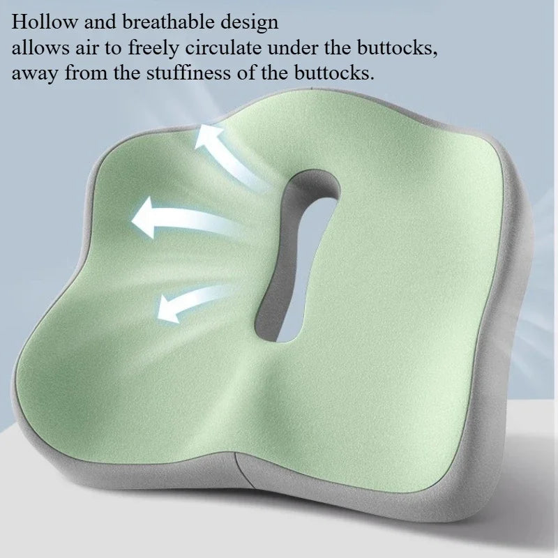 Orthopedic Seat Cushion for Back Pain Relief